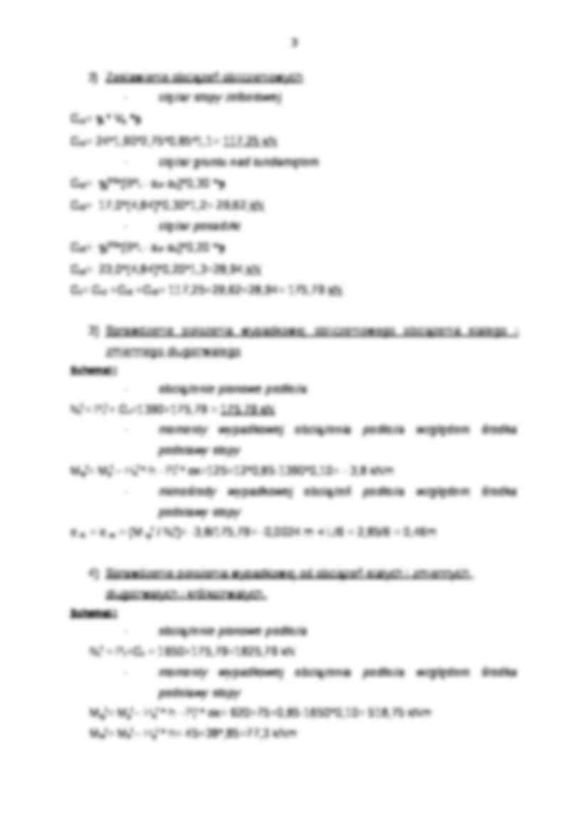 projekt stopy fundamentowej - omówienie - strona 3