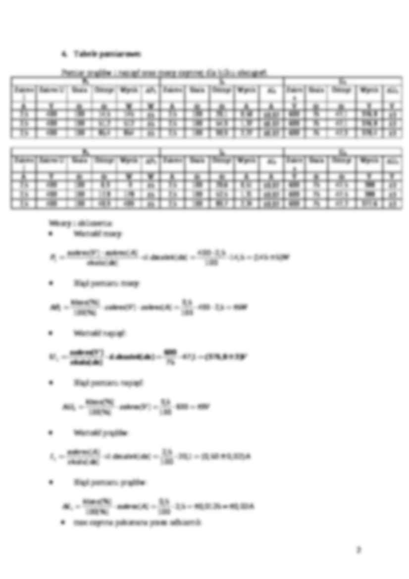 pomiar mocy czynnej odbiorników trójfazowych - omówienie - strona 2