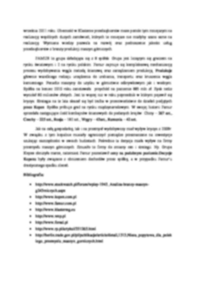 Producenci maszyn górniczych - omówienie - strona 3