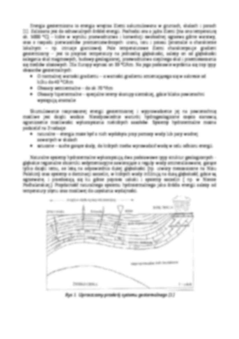 Energia geotermalna w Polsce - wykład - strona 2