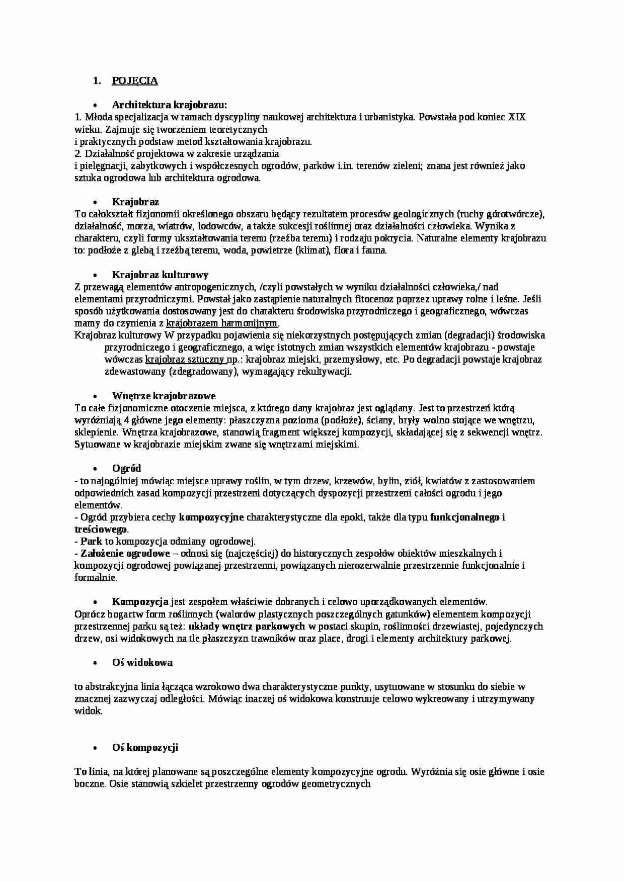 Opracowanie pytań - kolokwium - strona 1