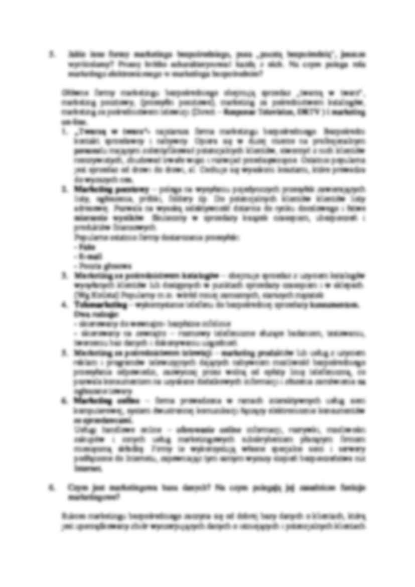 komunikacja marketingowa pytania i odpowiedzi - strona 3