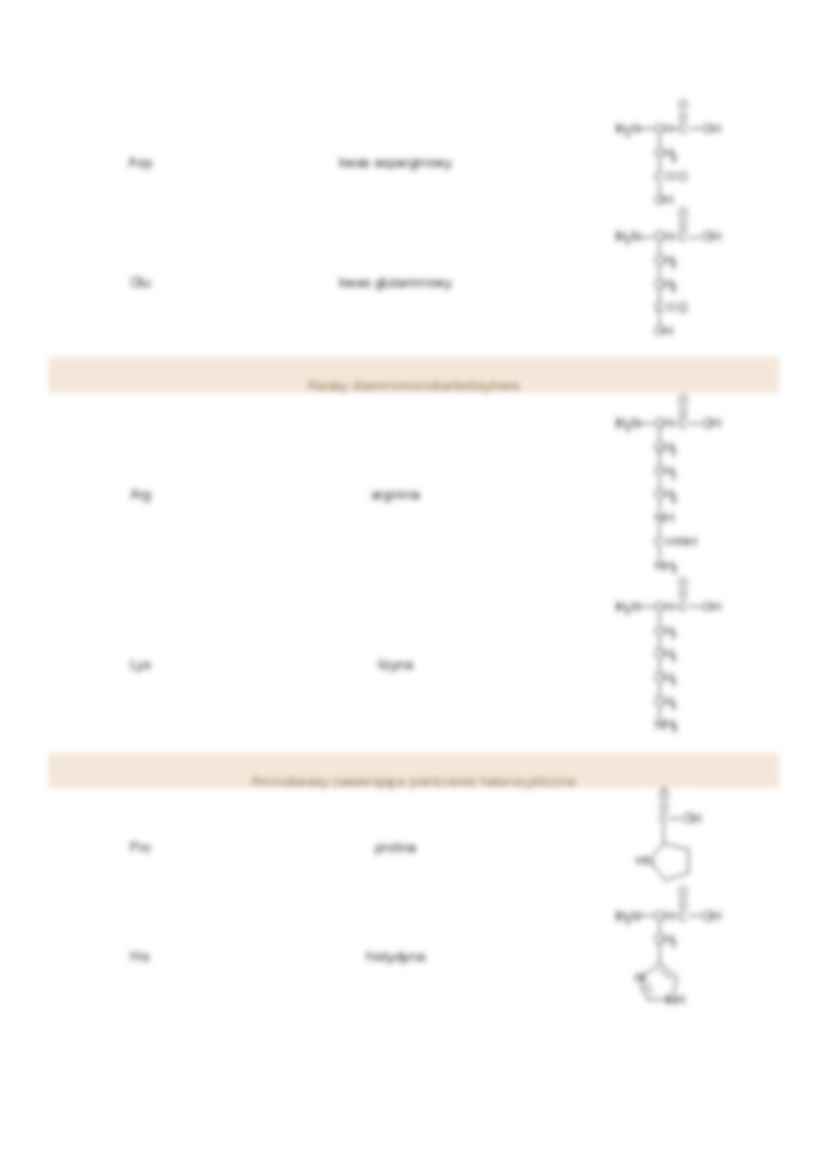 Aminokwasy i ich reakcje chemiczne- prezentacja - strona 3