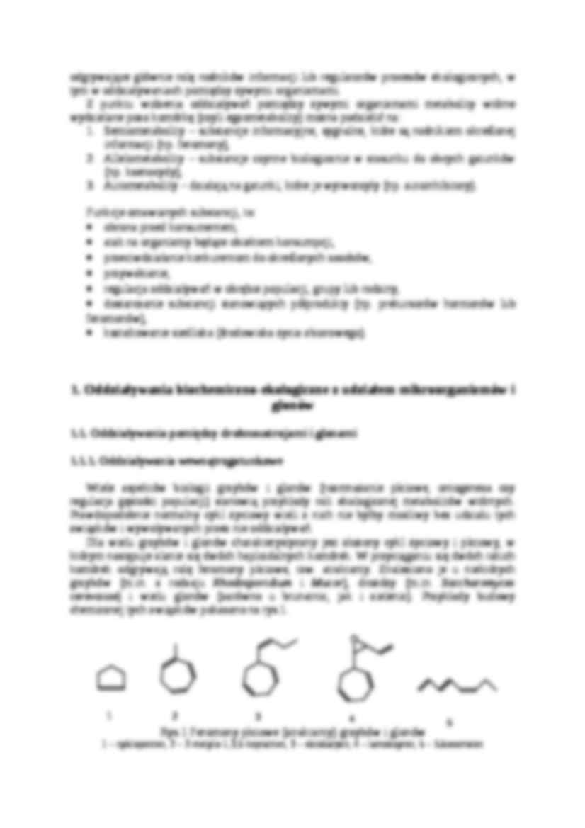 Zarys Ekologii biochemicznej- opracowanie - strona 2