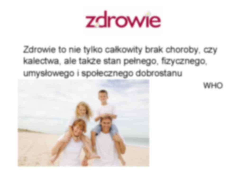 Kulturowa perspektywa postrzegania zdrowia i choroby - strona 2