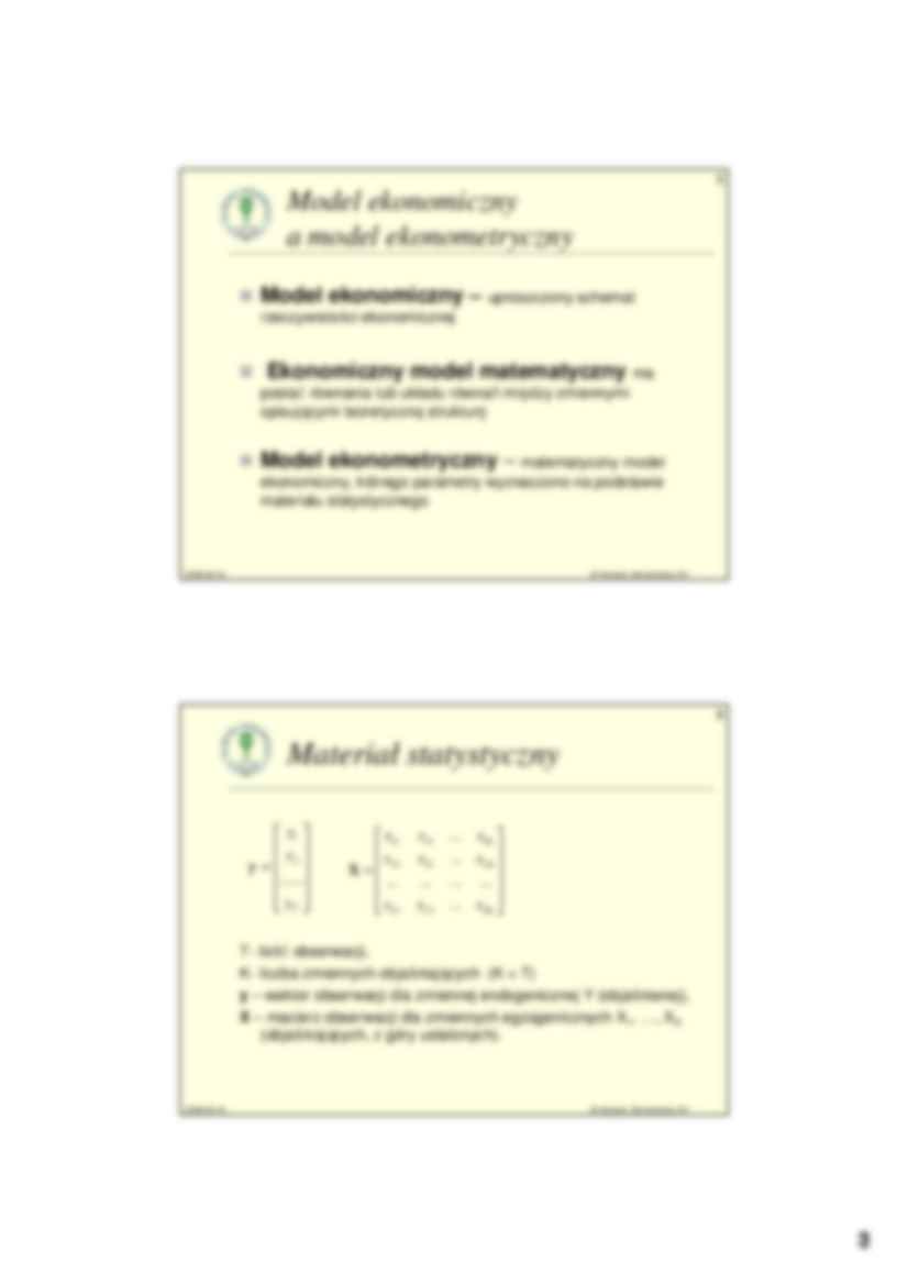 Ekonometria- wstęp - strona 3