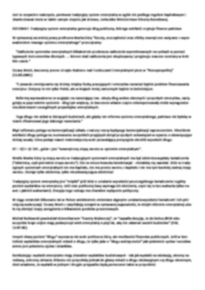 Reforma emerytalna- opracowanie - strona 3