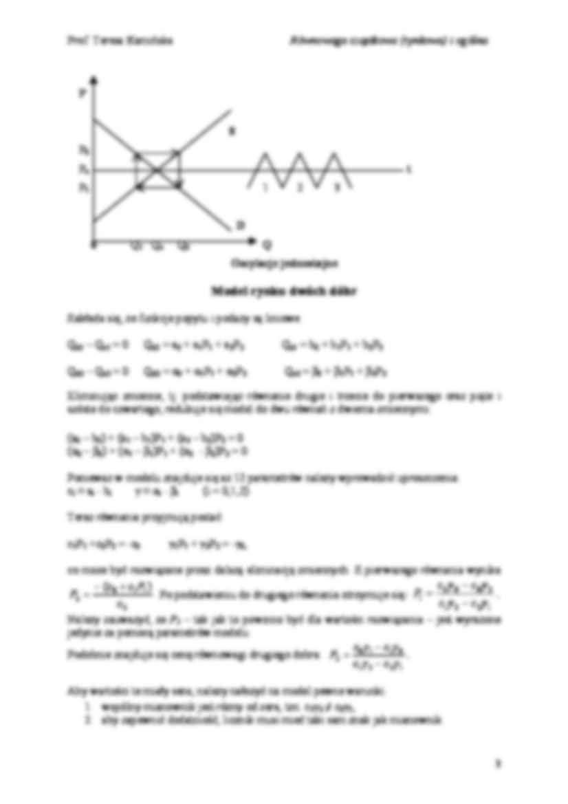 Równowaga rynkowa- wykład - strona 3
