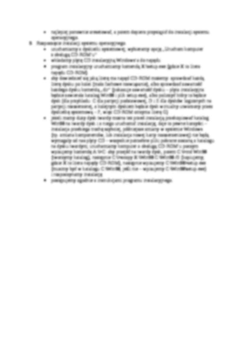 Formatowanie Dysku Twardego i Dzielenie Go Na Partycje - wykład - strona 3