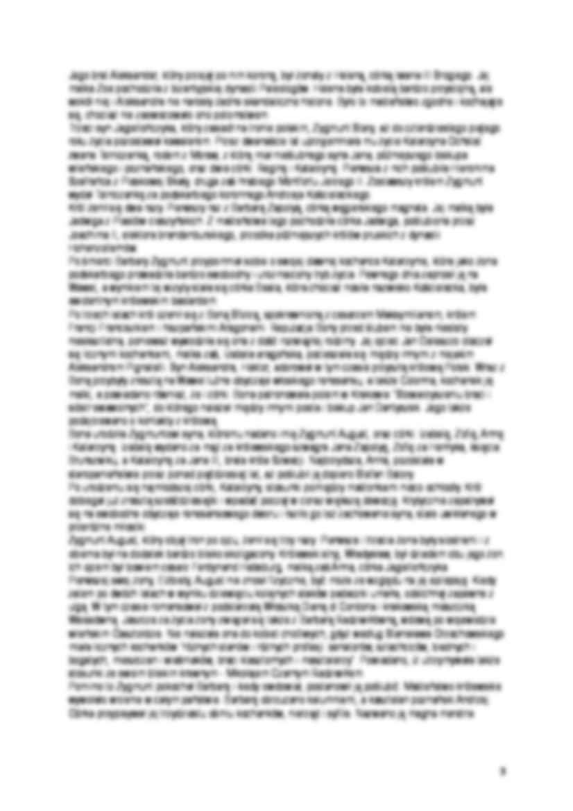 Żony i faworyty Jagiellonów - wykład - strona 3