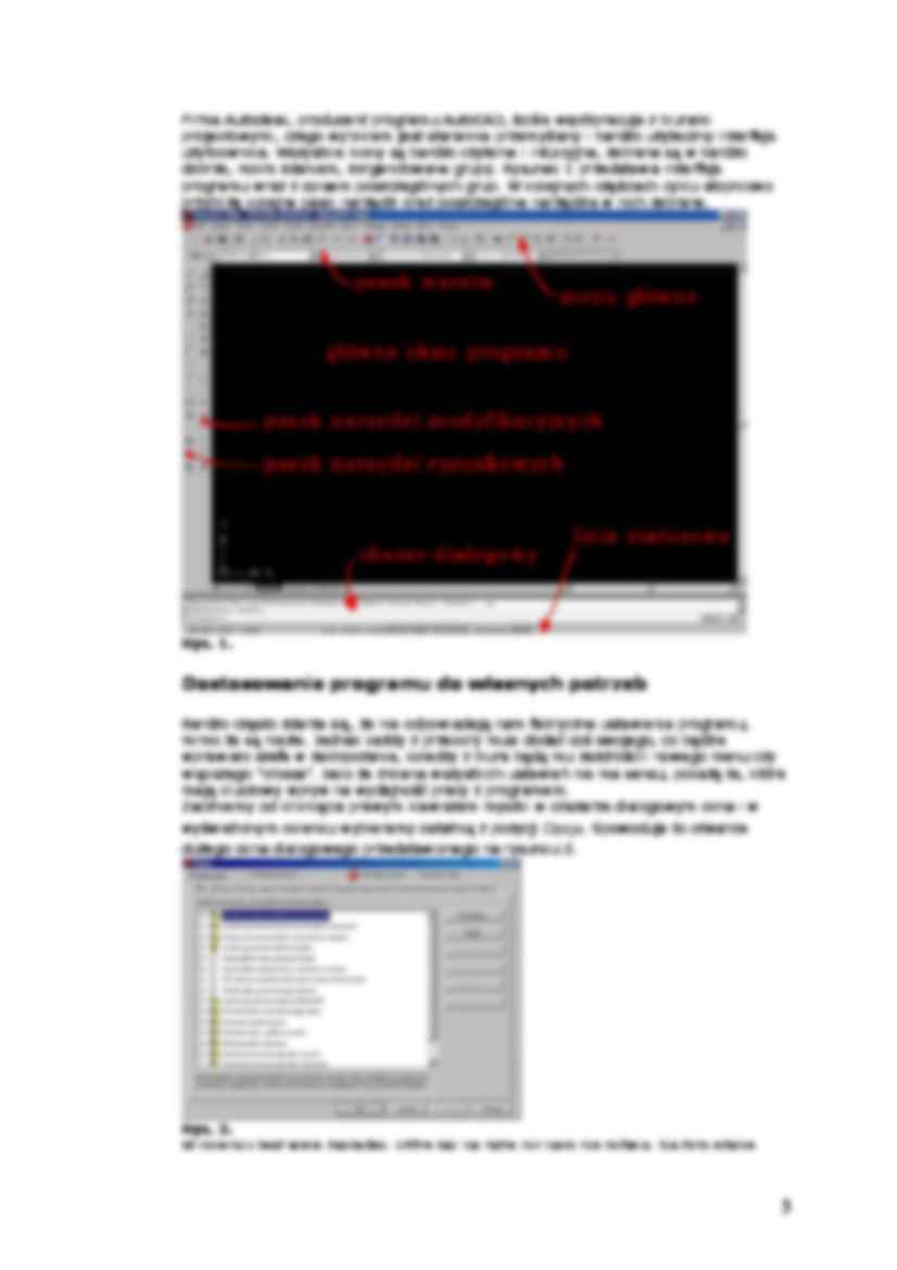 Podstawy AutoCAD - wykład - strona 3