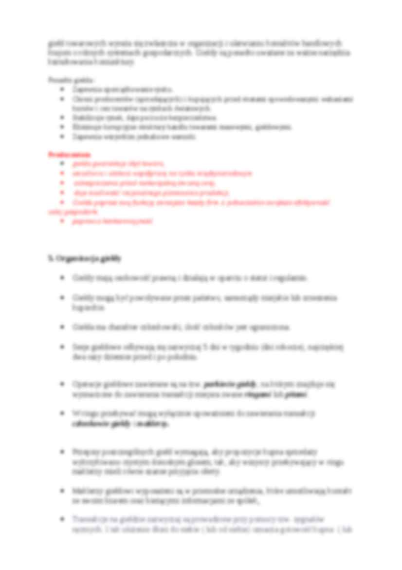 największe giełdy towarowe na świecie - instytucje rynkowe dr Klimkowska Regina ćwiczenia - strona 2