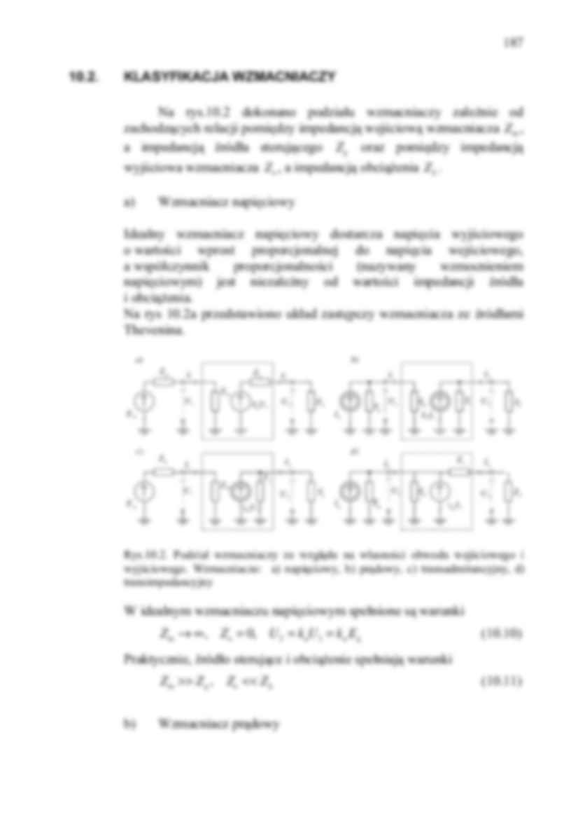 Wzmacniacze Tranzystorowe - wykład - strona 3