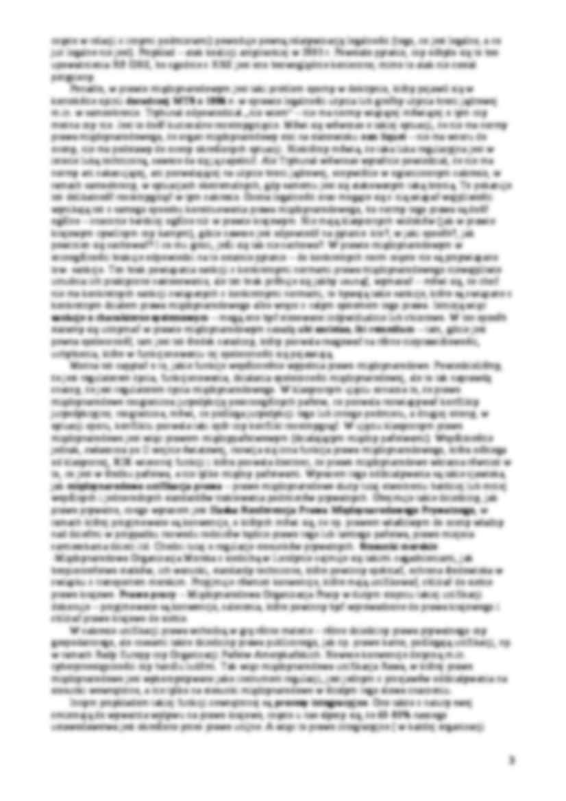 Definicja prawa międzynarodowego - wykład - strona 3