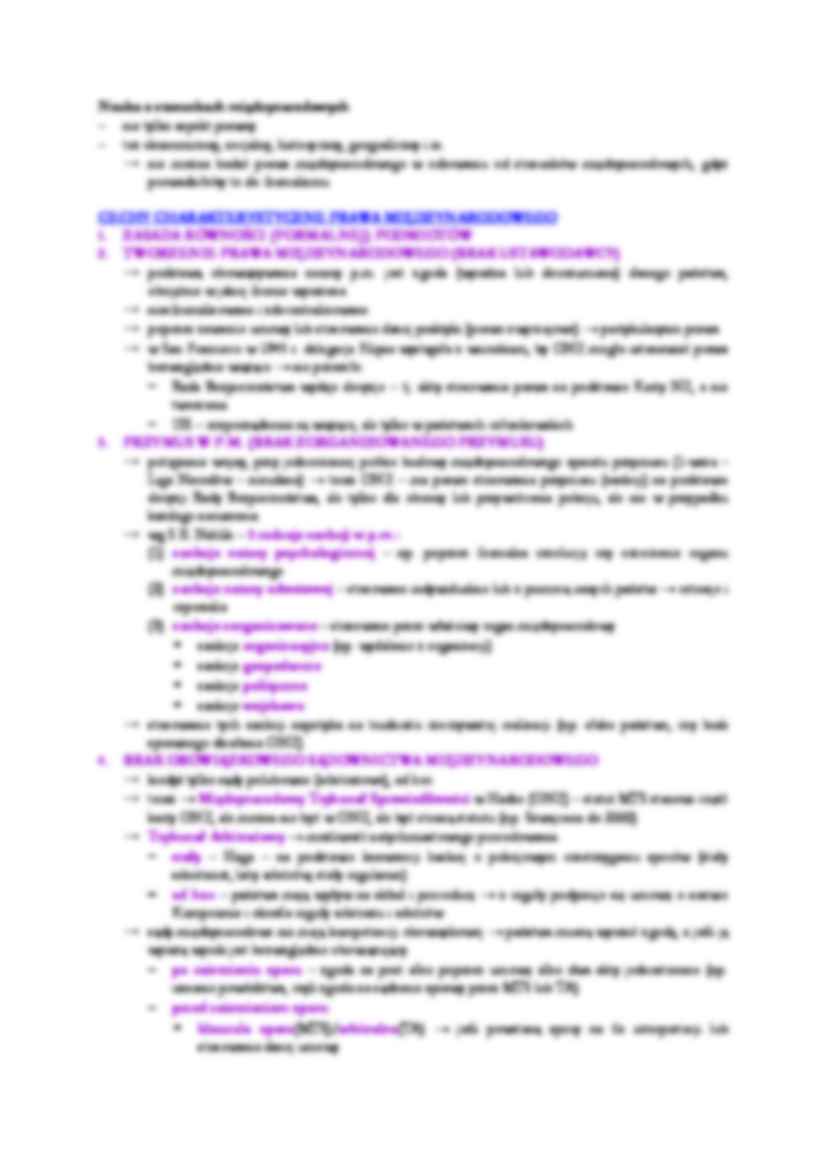 zagadnienia ogólne z prawa międzynarodowego publicznego - wykład - strona 2