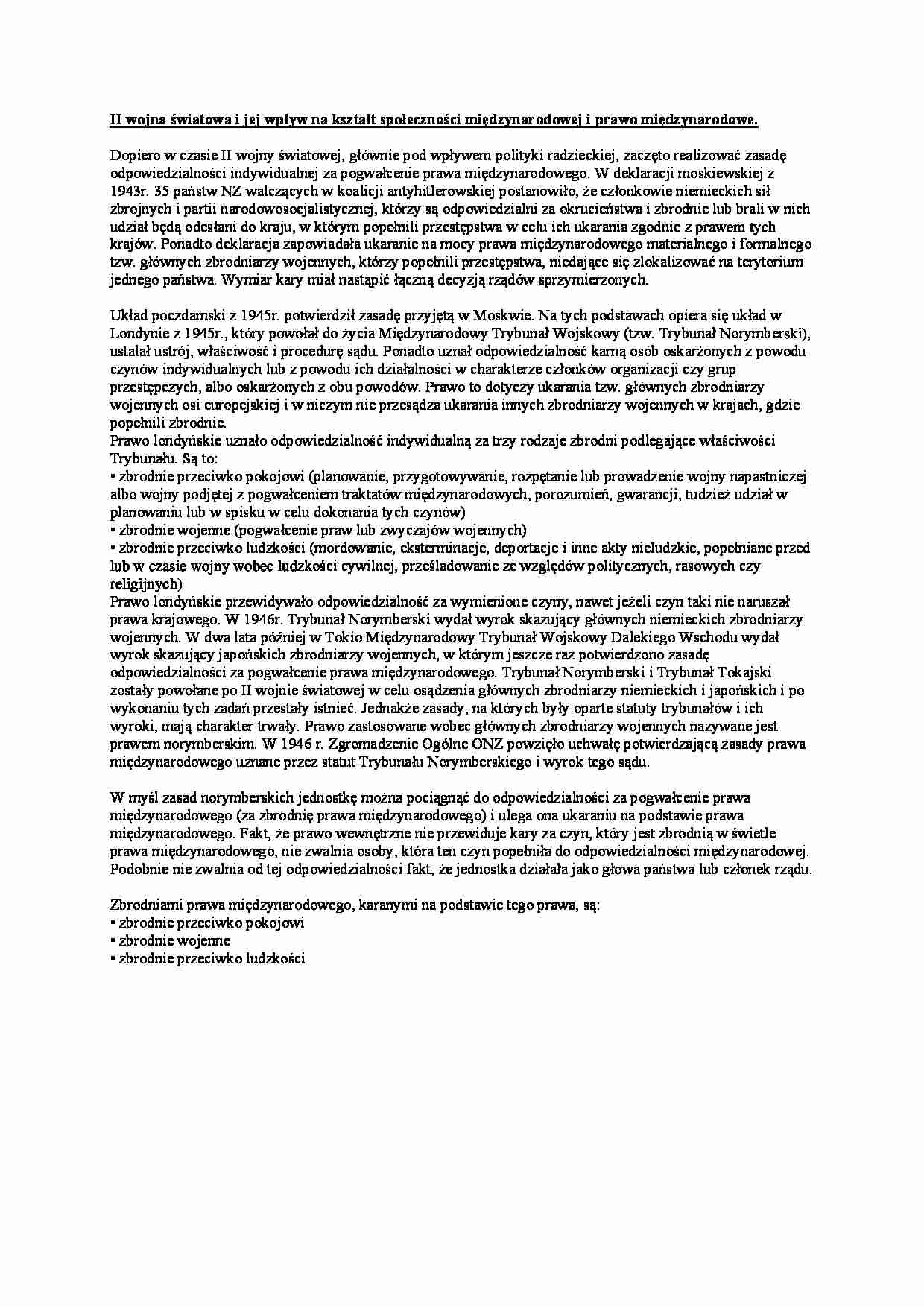 Wykład - II wojna światowa - strona 1