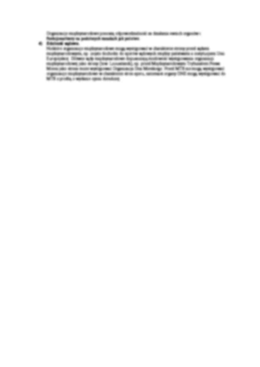 Wykład - Podmiotowość organizacji międzynarodowych - strona 2