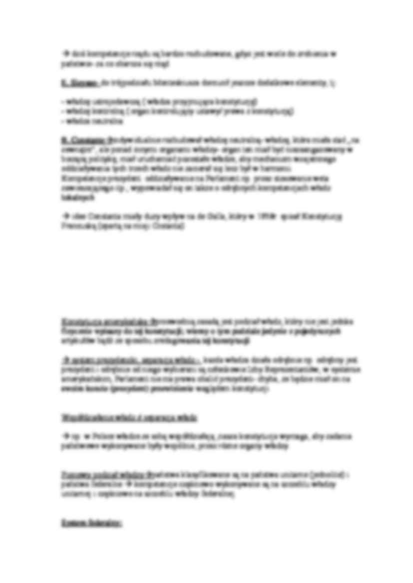 Podział władzy - wykład - strona 2