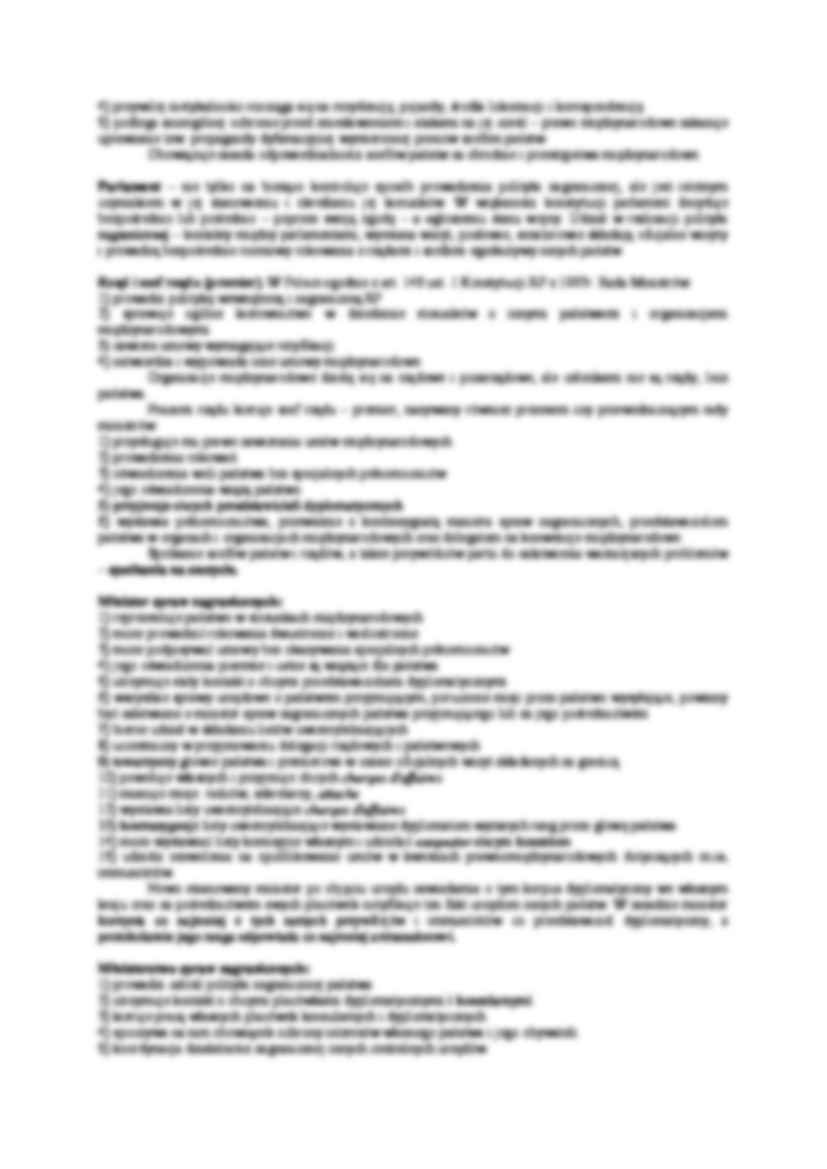 Organy państwa w stosunkach międzynarodowych - wykład - strona 2