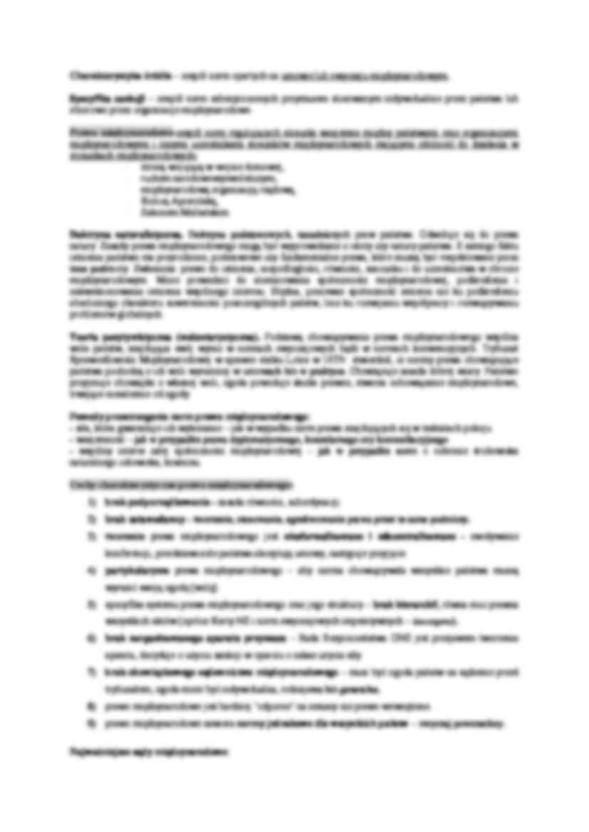 Podstawowe zagadnienia prawa międzynarodowego - wykład - strona 2