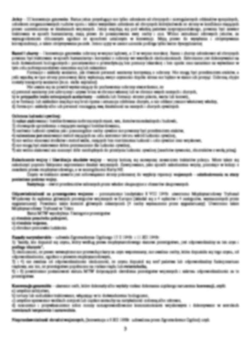 Prawo konfliktów zbrojnych - wykład - wojna - strona 3