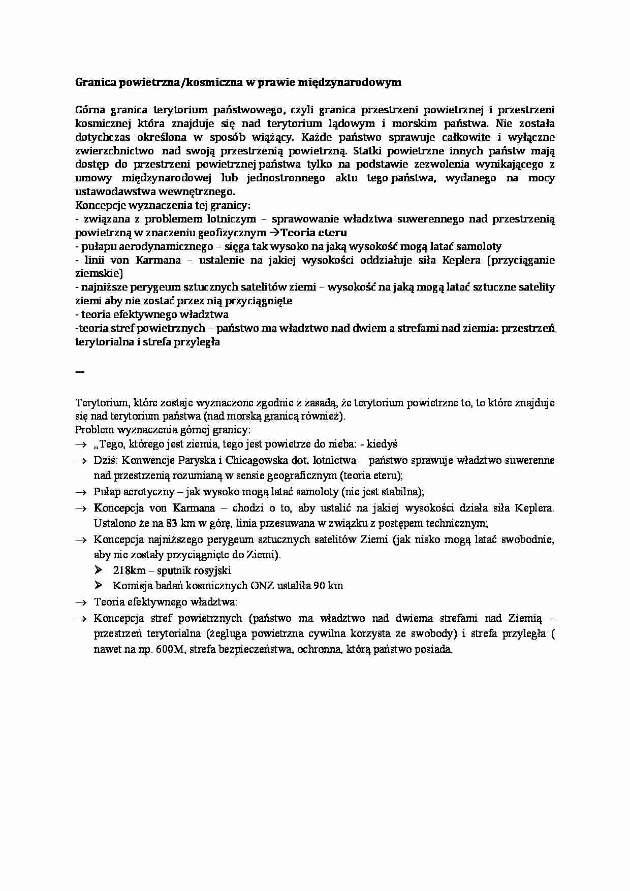 Wykład - Granica powietrzna - strona 1