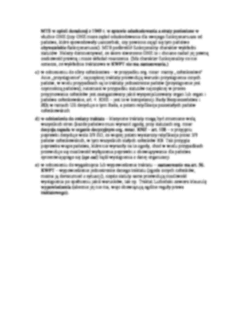 Wykład - Traktaty a uchwały organizacji międzynarodowych - strona 3
