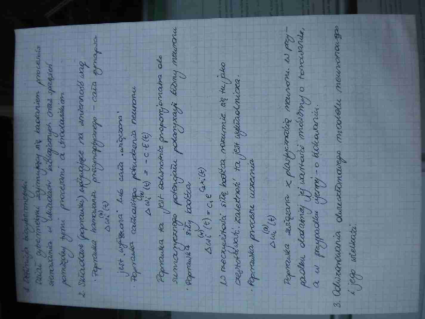 Biocybernetyka - egzamin - strona 1