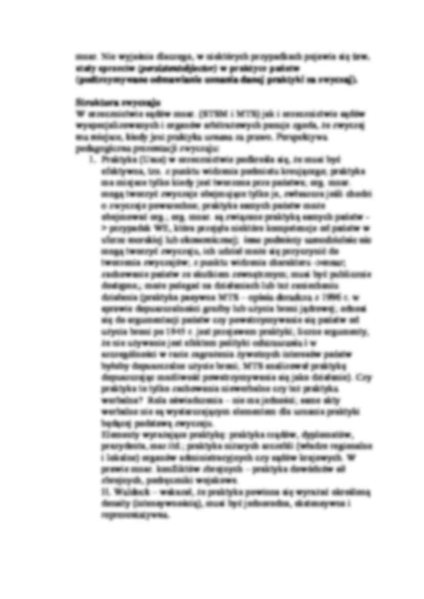 Wykład - Zwyczaj jako źródło prawa międzynarodowego - strona 3