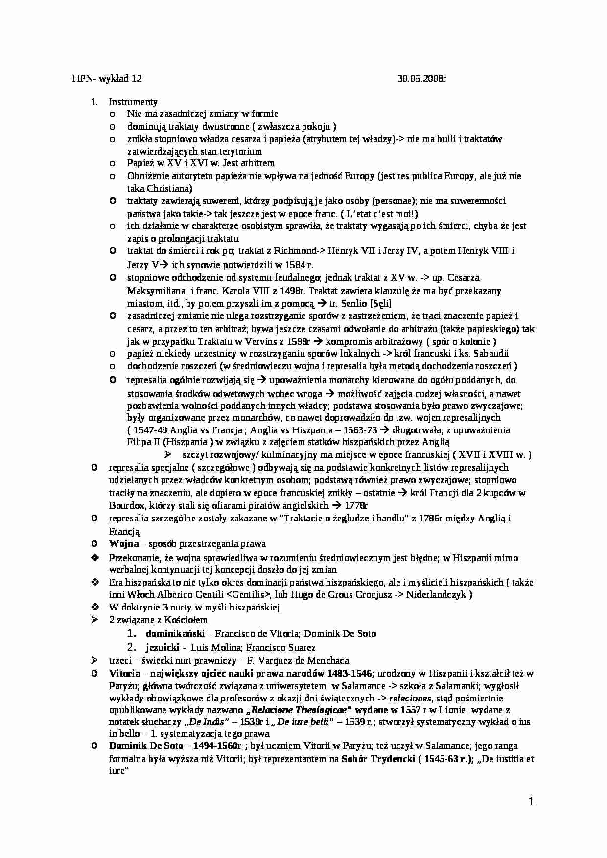 Wykład - instrumenty HPN - strona 1