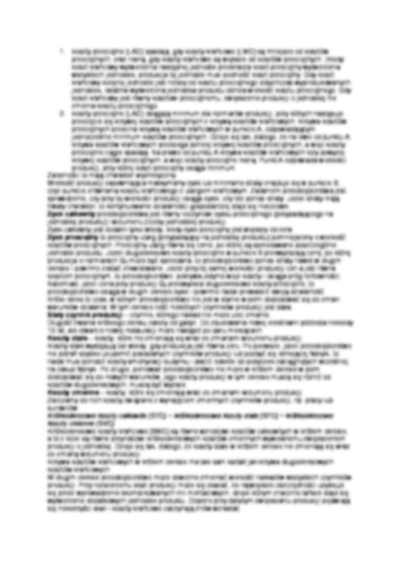 Koszty a produkcja - wykład - strona 3