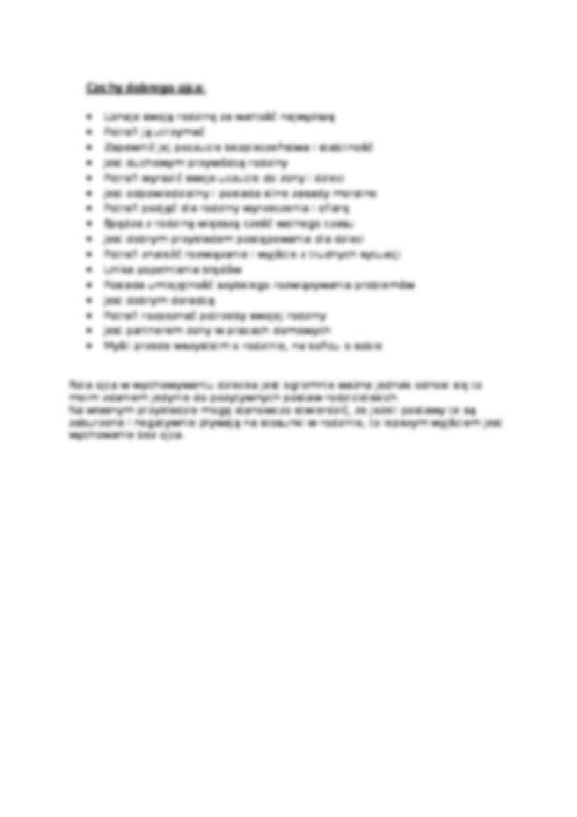 Rola ojca w rodzinie - referat - strona 3