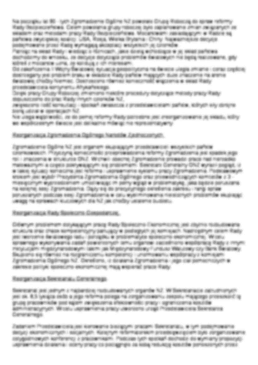 Praca domowa o organizacjach - wykład  - strona 2