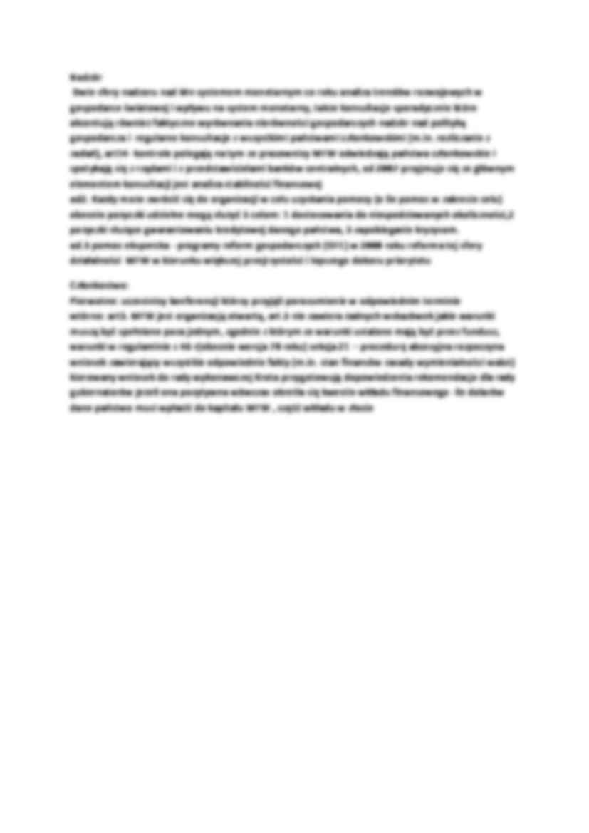 Organizacje bretonwoods - wykład - strona 2