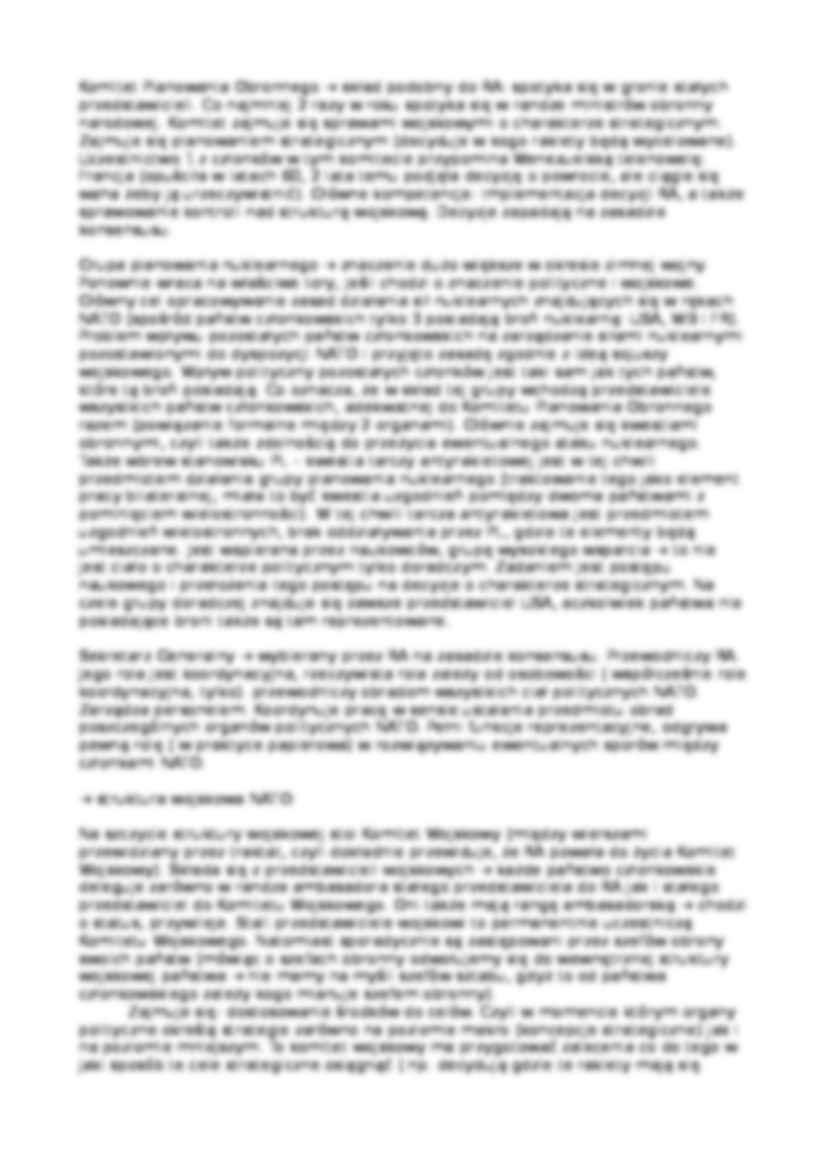 Organy NATO - wykład - strona 2