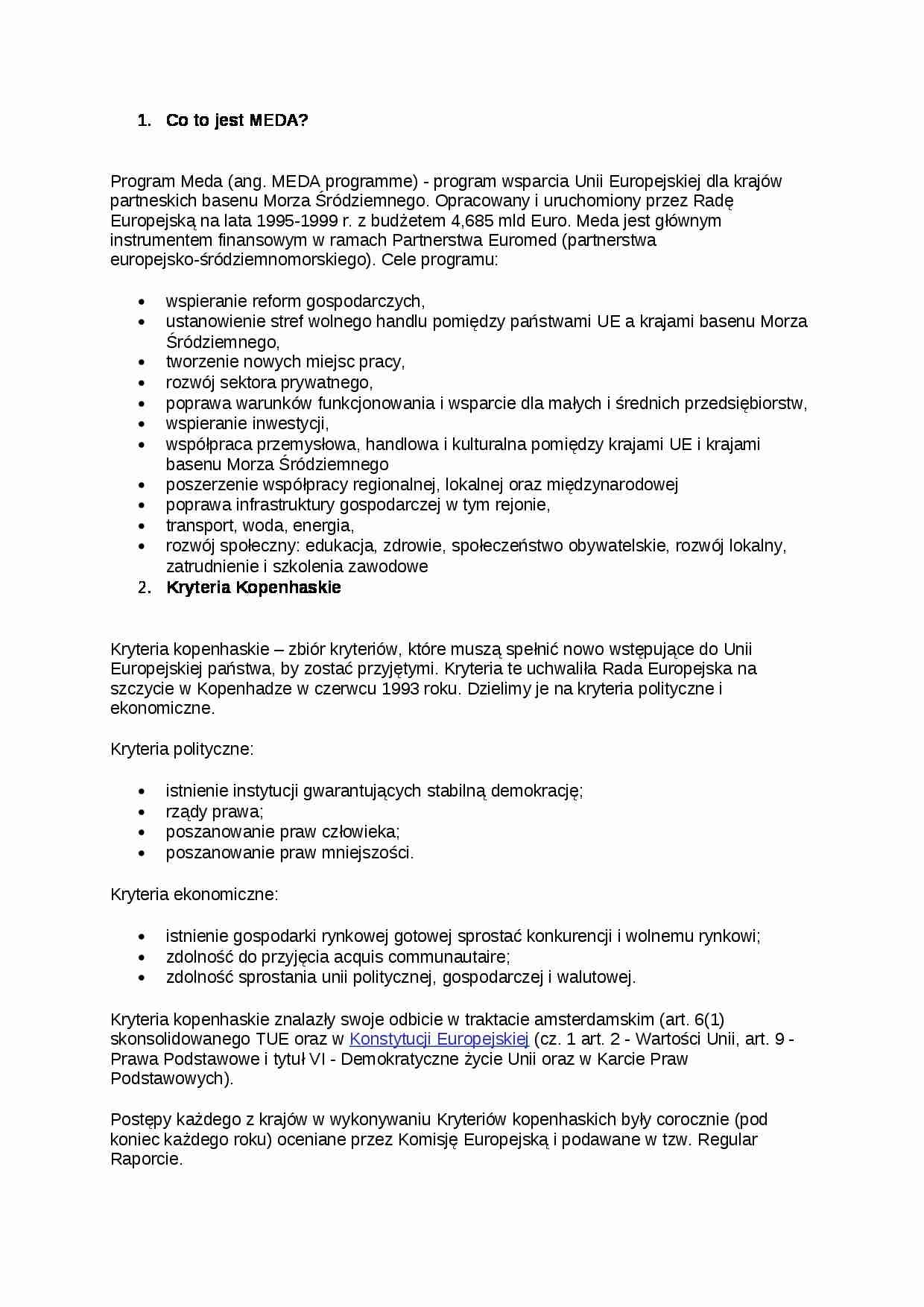 Pytania na egzamin - Traktat lizboński - strona 1