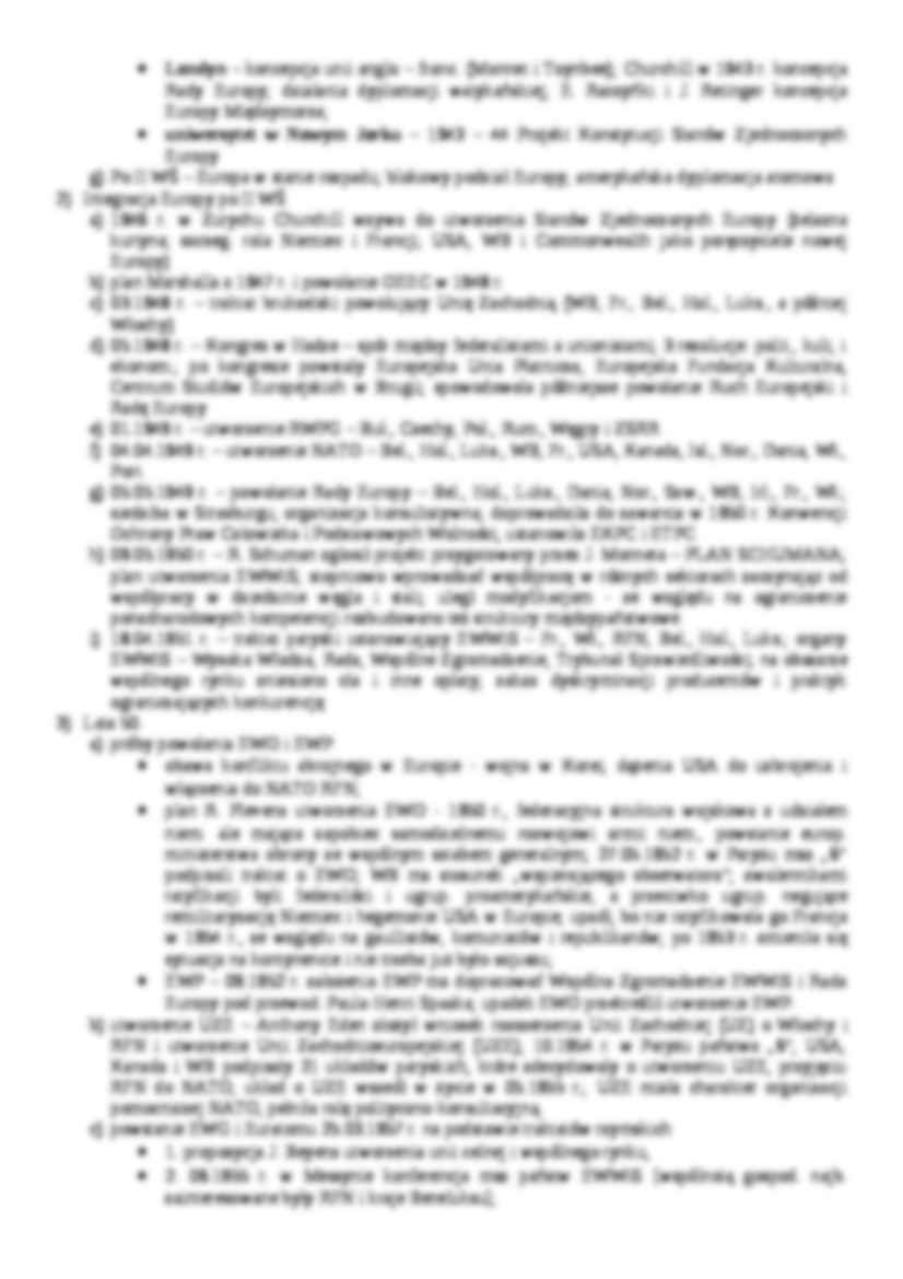 Plany i ważniejsze wydarzenia - wykład - strona 2