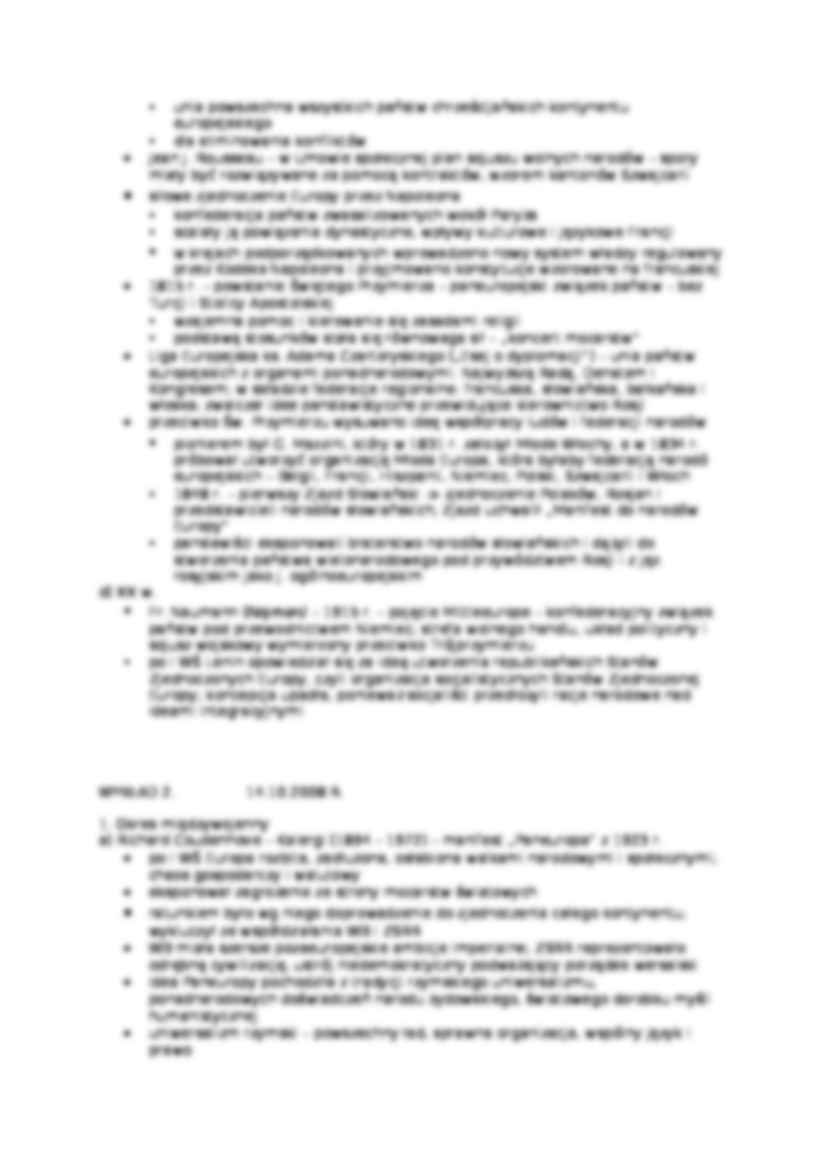 Wykład - Historia i teoria integracji europejskiej  - strona 3