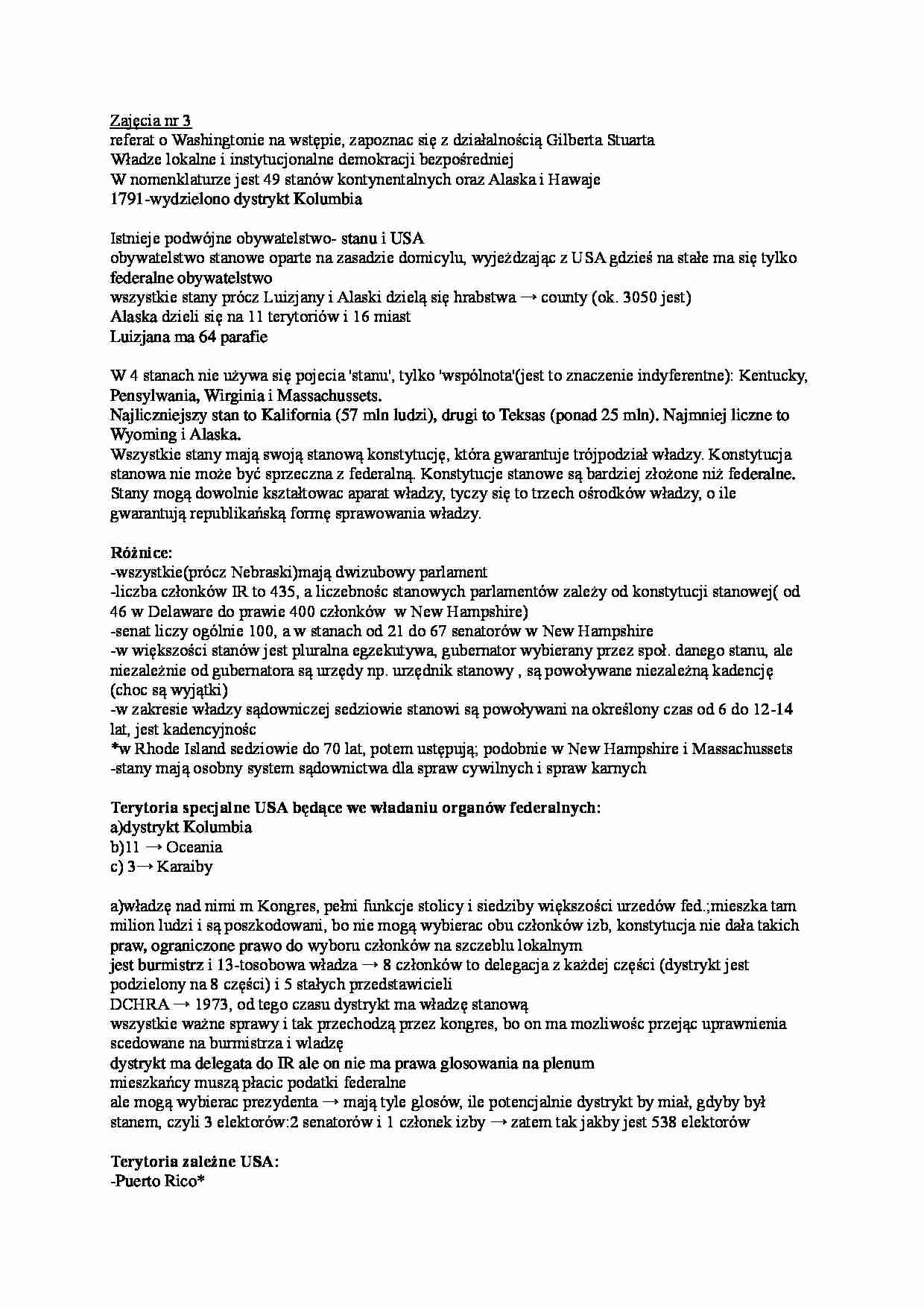 Referat - Waszyngotn - strona 1