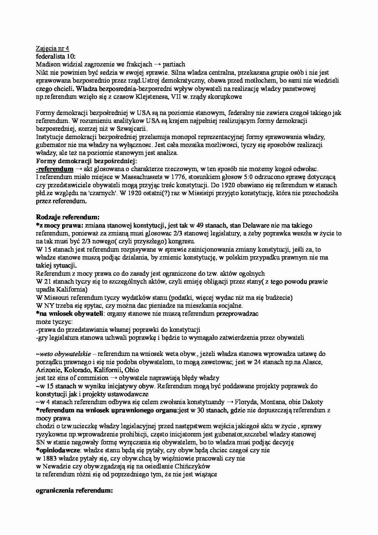 Madison - życiorys - wykład - strona 1