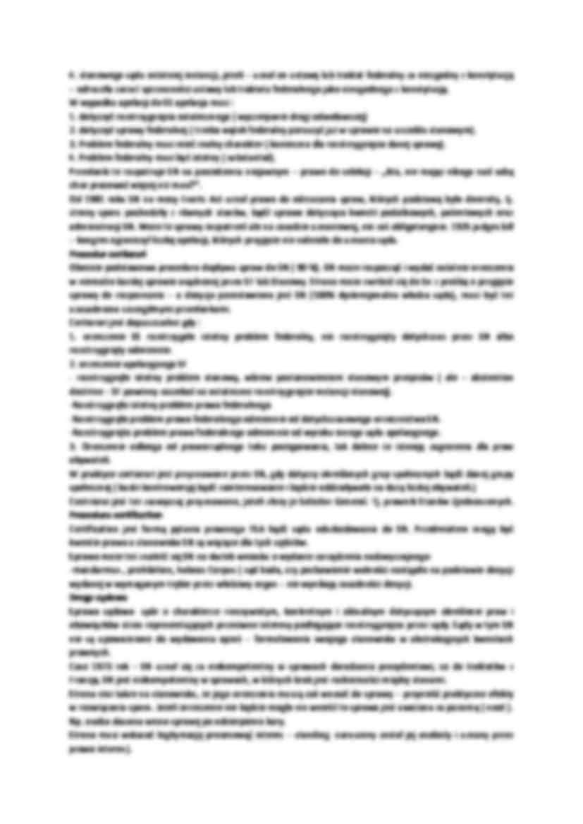 System ustrojowy i prawny Stanów Zjednoczonych - wykład - strona 3