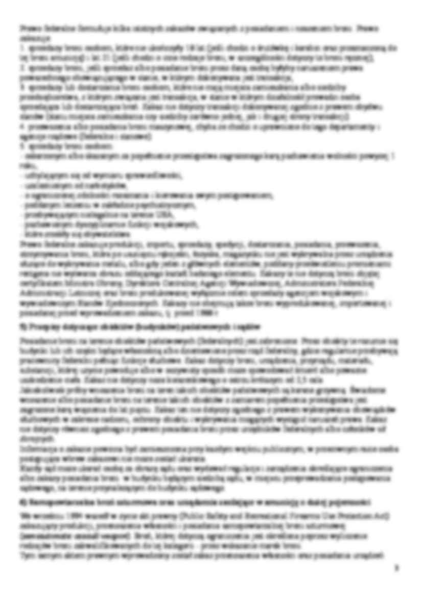 BSiE- Prawo do posiadania broni w USA - wykład - strona 3