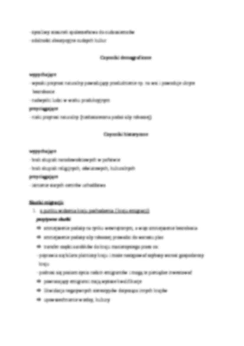 Rodzaje i typy migracji- opracowanie - strona 3