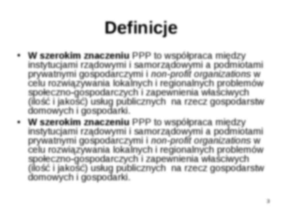 Partnerstwo publiczno- prywatne - strona 3