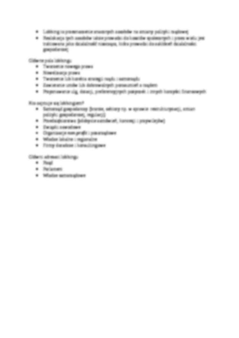 Rent seeking behaviour i korupcja- opracowanie - strona 2