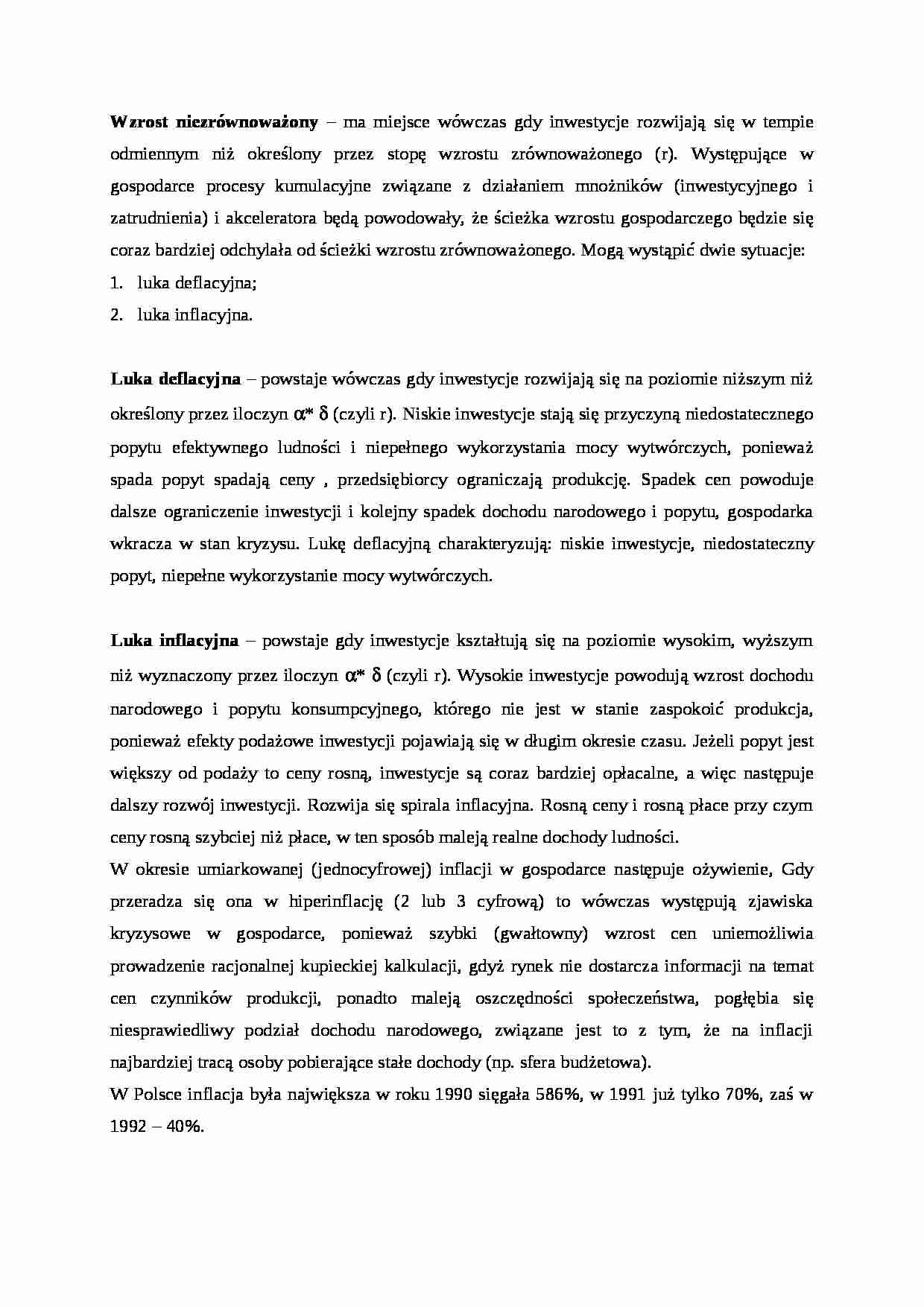 Wzrost niezrównowa_ony - strona 1