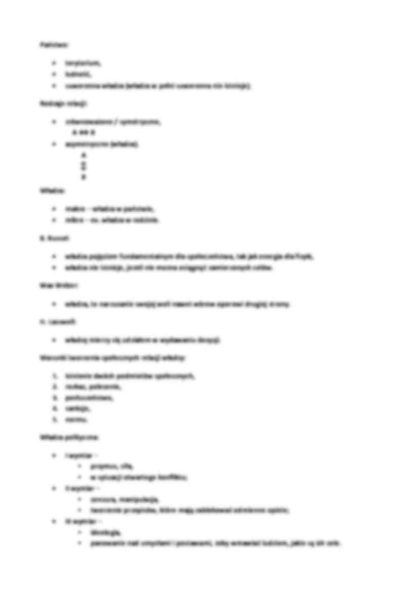 POLITOLOGIA socjologia - ćwiczenia - strona 3