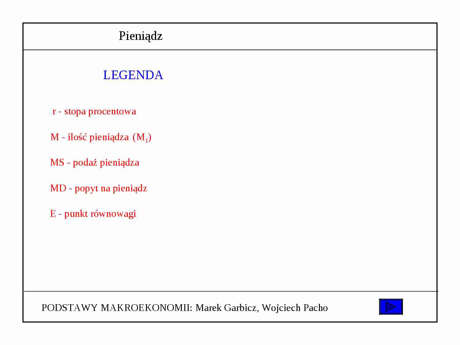 Pieniądz- opracowanie - strona 1