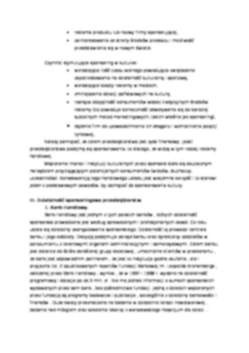 Sponsoring w kulturze- opracowanie - strona 3