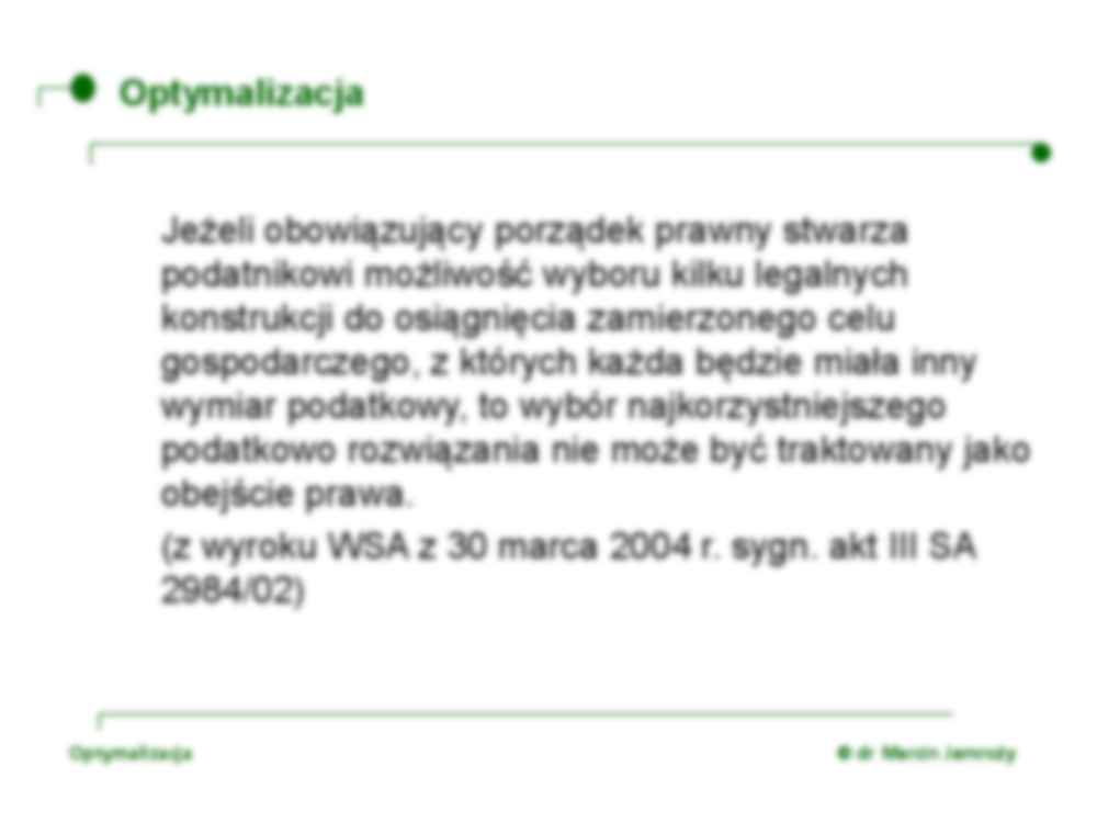 Wykazywanie dochodów- wykład - strona 3